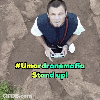 Man Holding Remote #Umardronemafia Stand Up GIF