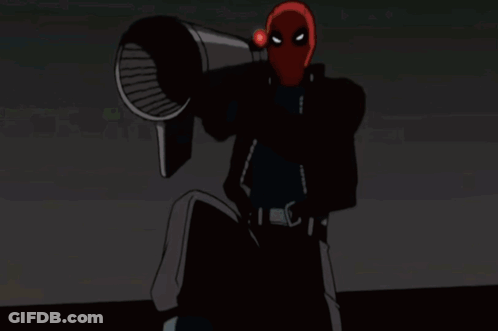 Man Holding Rocket Launcher GIF