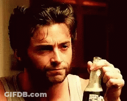 Man Holding Root Beer GIF