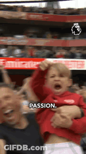 Man Holding Screaming Boy Passion GIF