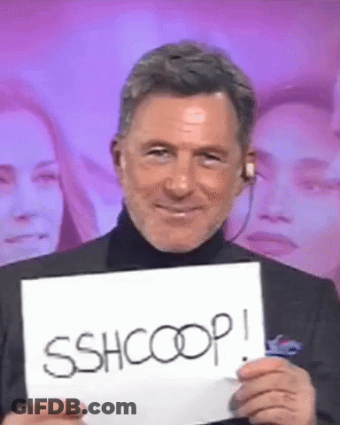 Man Holding Sign Saying Sshcoop GIF