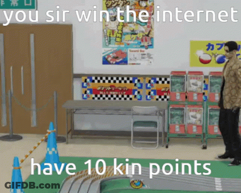 Man Holding Sign You Sir Win The Internet GIF
