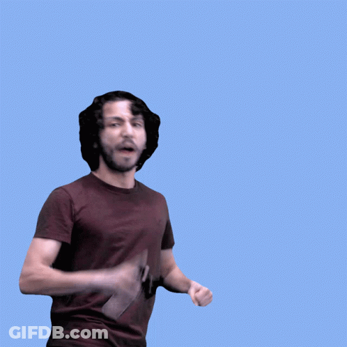 Man Holding Spray Bottle Long Weekend Party GIF