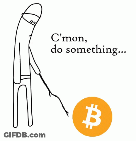 Man Holding Stick Saying C'mon Do Something GIF