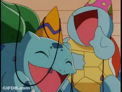 Man Holding Stuffed Animal Named Bulbasaur GIF
