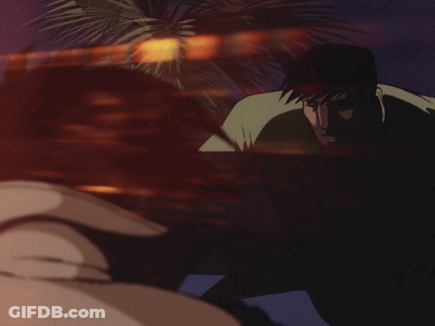 Man Holding Sword GIF