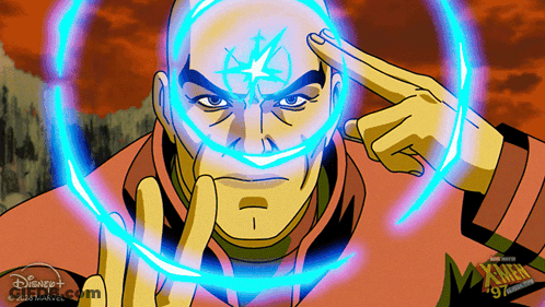 Man Holding Sword In Yellow Vehicle GIF