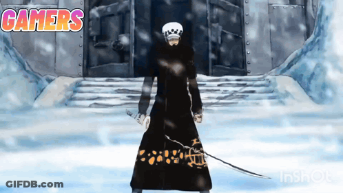 Man Holding Sword Saying Gamers GIF