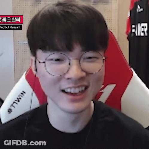 Man Holding Trophy With Hana Bank On Sleeve GIF