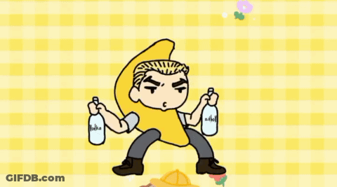 Man Holding Two Bottles Of Vodka GIF