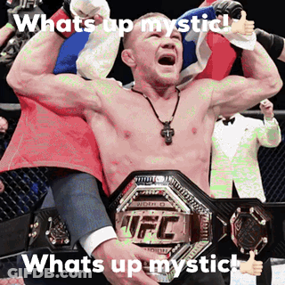 Man Holding UFC Championship Belt GIF