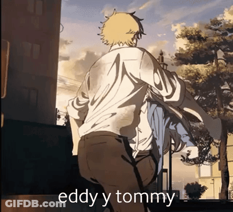 Man Holding Umbrella Eddy Y Tommy GIF