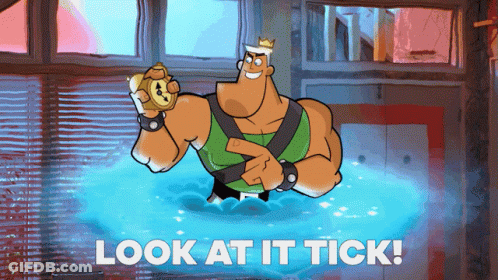 Man Holding Watch Look At It Tick GIF
