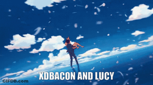 Man Holding Woman In Air With Xdbacon And Lucy GIF