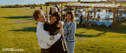 Man Holding Woman In Arms GIF