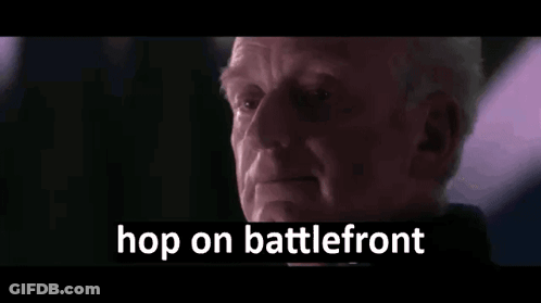 Man Hop On Battlefront GIF