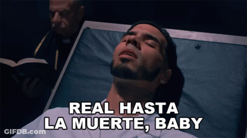 Man Hospital Bed Real Hasta La Muerte Baby GIF