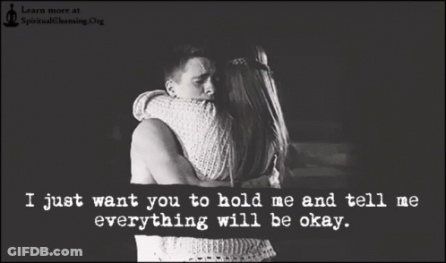 Man Hugging Woman GIF