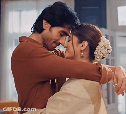 Man Hugging Woman GIF