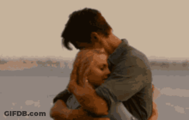 Man Hugging Woman GIF