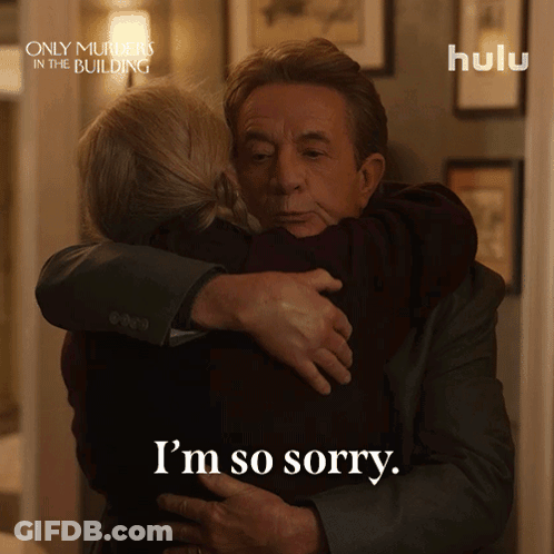 Man Hugging Woman Sorry GIF