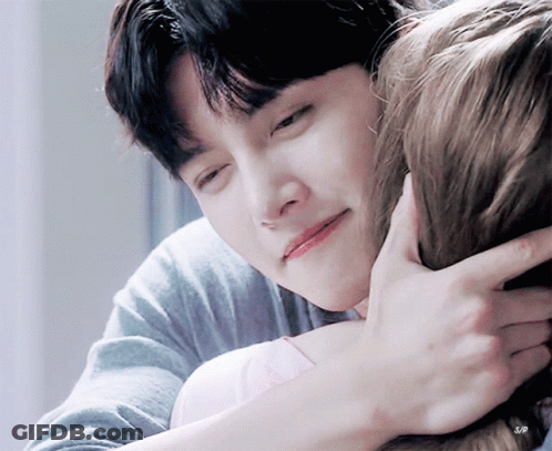 Man Hugging Woman SP GIF