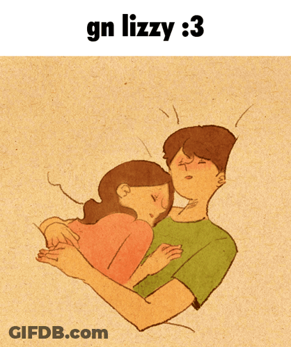 Man Hugging Woman With Gn Lizzy 3 GIF