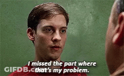 Man I Missed Part Where That's My Problem GIF