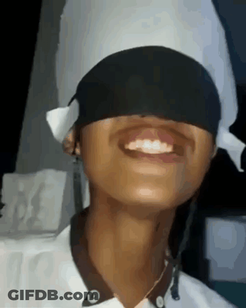 Man Imitating Gojo Meme GIF