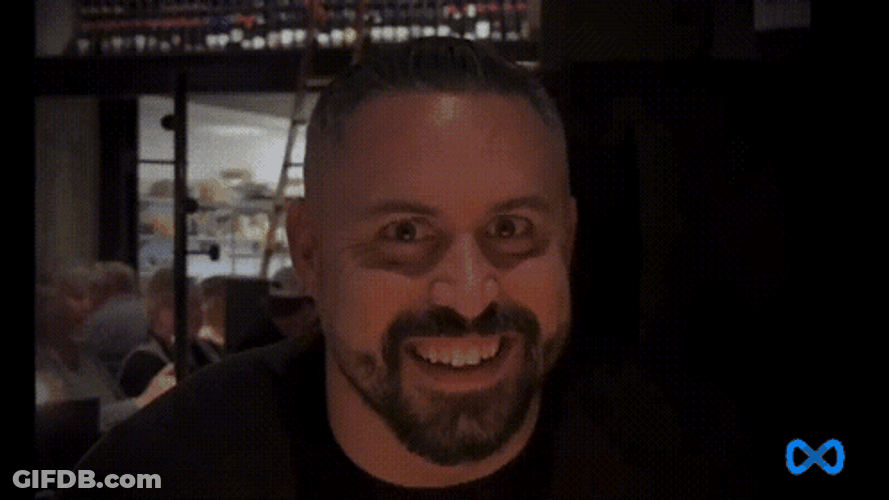 Man Imitating Jack Nicholson Yes GIF