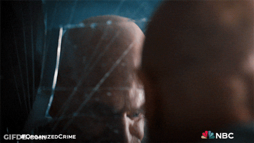 Man In A Broken Mirror Reflection GIF