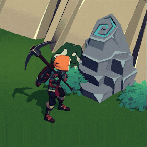 Man In A Hoodie Mining GIF