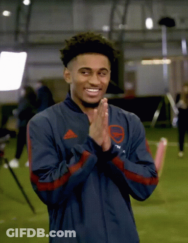 Man In Adidas Jacket Clapping Hands GIF