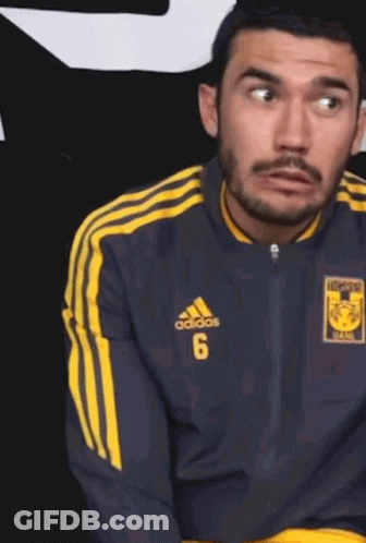Man In Adidas Jacket Number 6 GIF