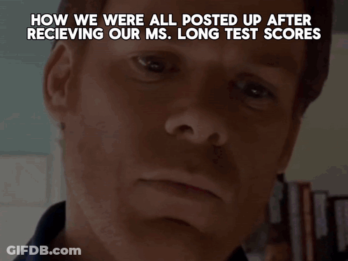 Man In Ambulance Saying How We Were All Posted Up After Receiving Our Ms. Long Test Scores GIF