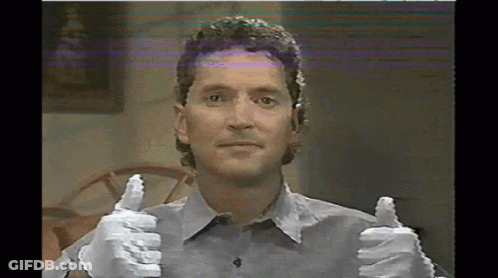 Man In Apron Mixing With Baking Powder GIF