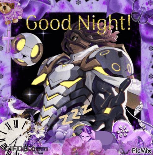 Man In Armor Saying Good Night GIF