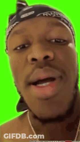 Man In Bandana And Hat GIF