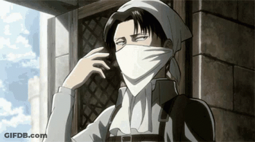 Man In Bandana Looking Out Window GIF