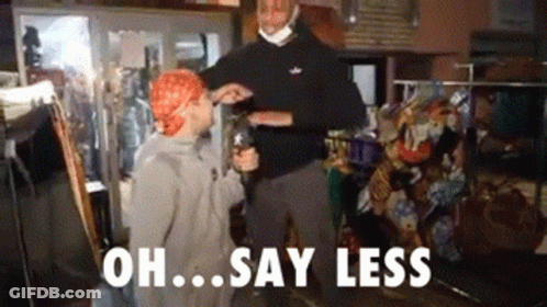 Man In Bandana Saying Oh Say Less GIF