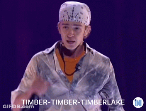 Man In Bandana Saying Timber Timberlake GIF