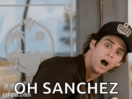 Man In Baseball Cap Mouth Open Oh Sanchez GIF