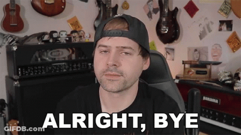 Man In Baseball Cap Says Alright Bye GIF