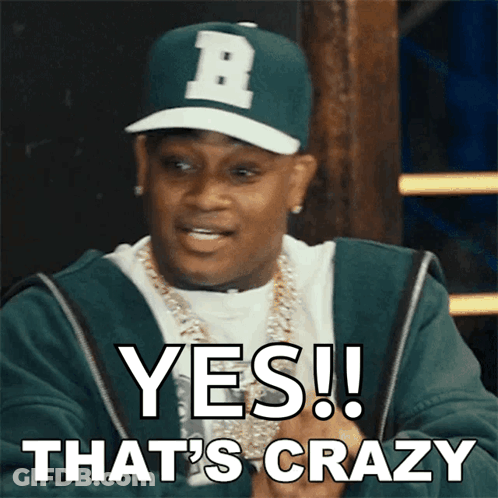 Man In Baseball Cap With Letter B GIF