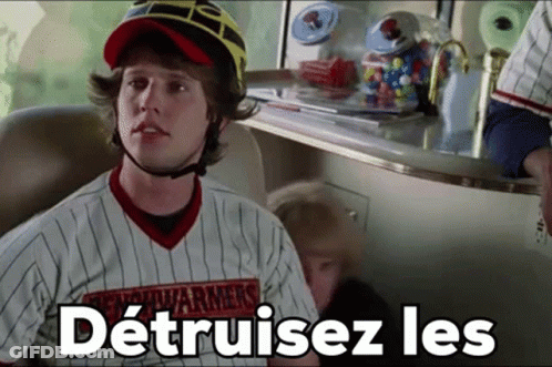 Man In Baseball Uniform Behind Fence Appealez Le 911 GIF