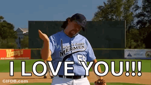 Man In Baseball Uniform On Baseball Field GIF