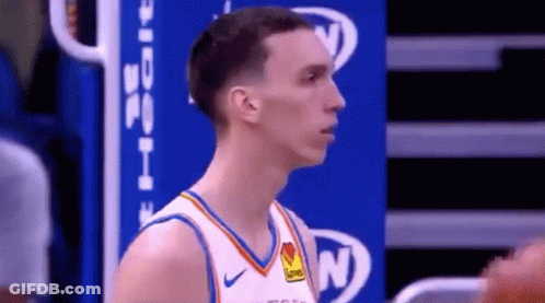 Man In Basketball Uniform GIF