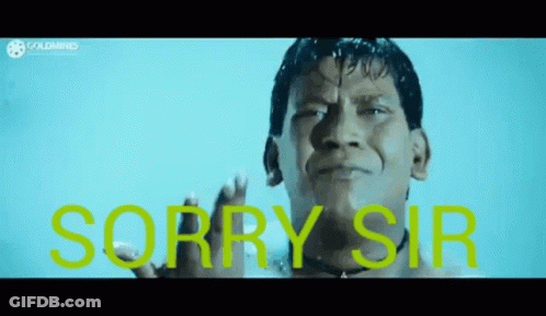 Man In Bathtub Saying Sorry Sir In Green GIF
