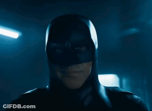 Man In Batman Costume Saying Yeah GIF