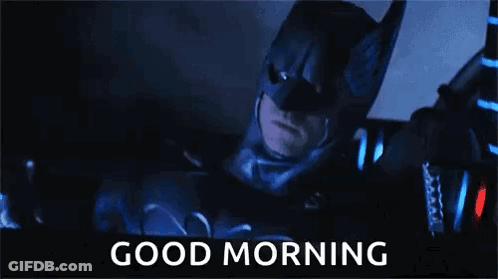 Man In Batman Costume Sitting In Car GIF